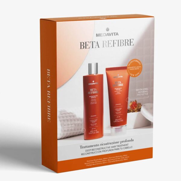 Професионален комплект за третирана коса Beta Refibre Medavita