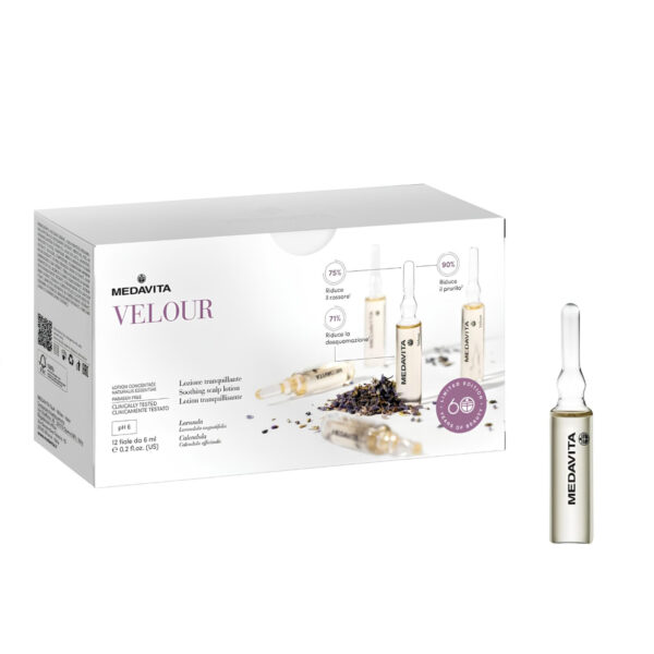 Ампули за чувствителен скалп VELOUR MEDAVITA